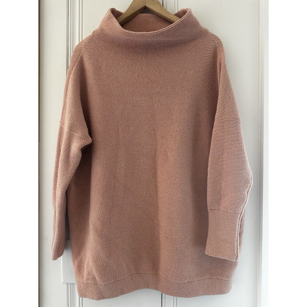Urban Outfitters Dusty Rose Oversized Knit Sweater Boxy Slouchy Size S